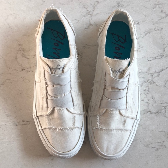 Blowfish Shoes - Blowfish Marley Slip-On Sneaker White Canvas